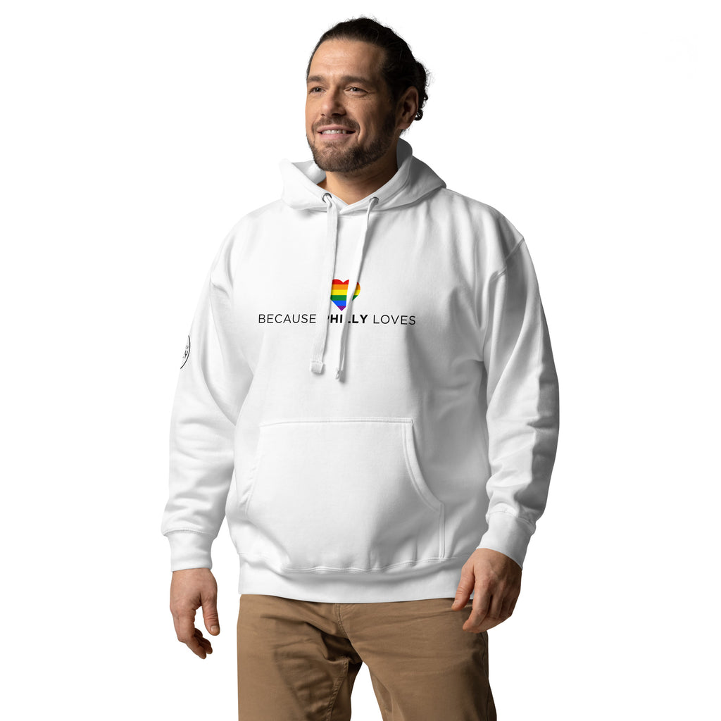 Unisex Because Philly Loves Hoodie