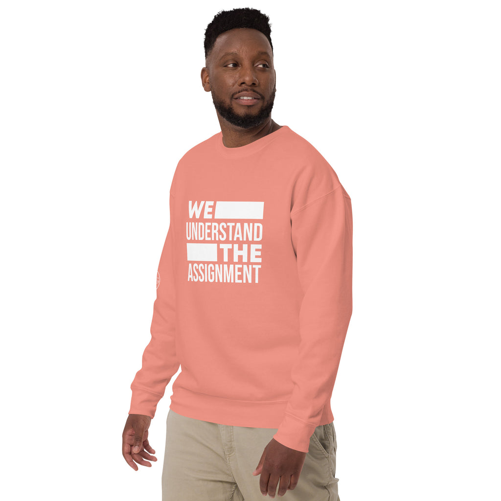 Unisex We Understand the Assignment Sweatshirt