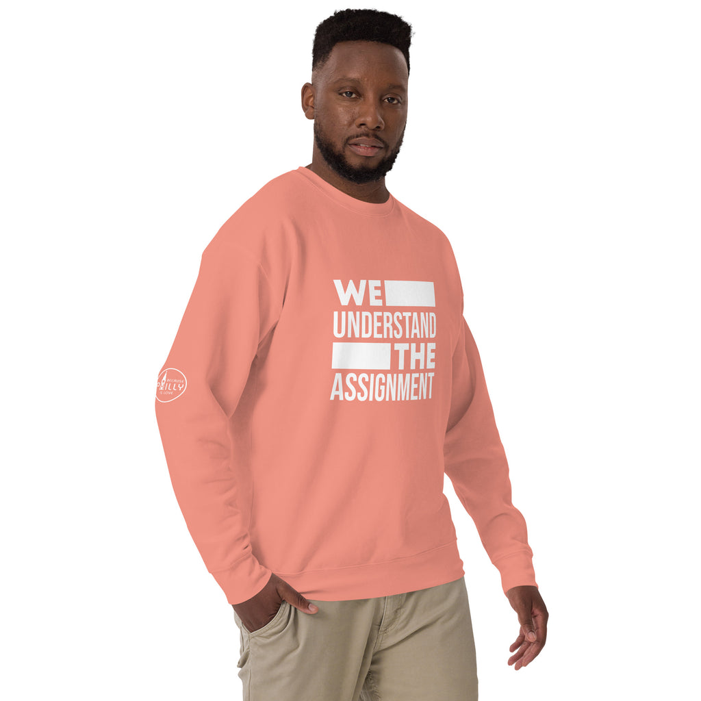 Unisex We Understand the Assignment Sweatshirt