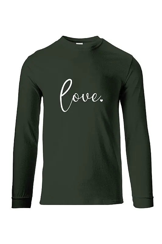 Signature Love Long Sleeve T-Shirt Slaite
